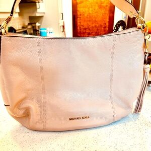 Michael Kors Soft Blush Pebble Hobo - worn twice